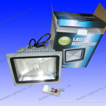 30W RGB LED Flood Light with RF Controller